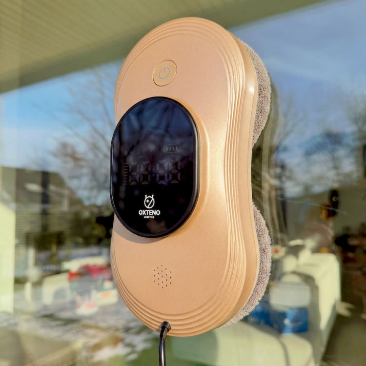 OX Glass Pro 3 Elite - robot na szybie zewnątrz (ciepły piasek)