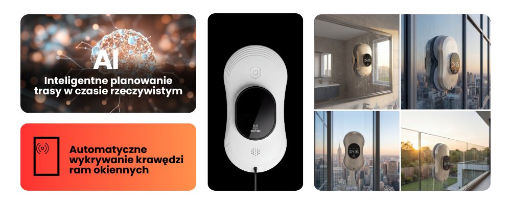 OX Glass Pro 3 Elite - Inteligentne algorytmy i wykrywanie krawędzi